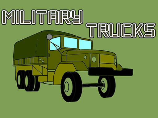Play Military Trucks Coloring Thumbnail