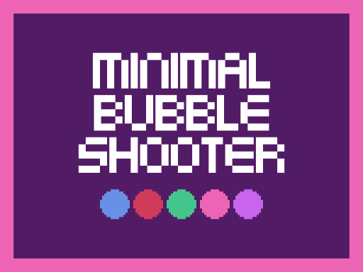 バブルゲーム【Minimal Bubble Shooter】ゲームのサムネイル画像