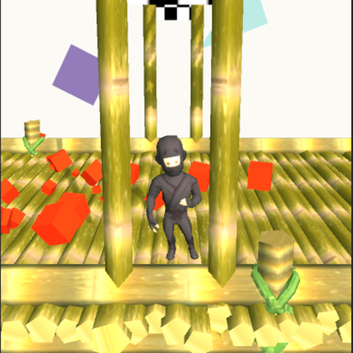 【Ninja Runs 3D】ゲームをプレイする