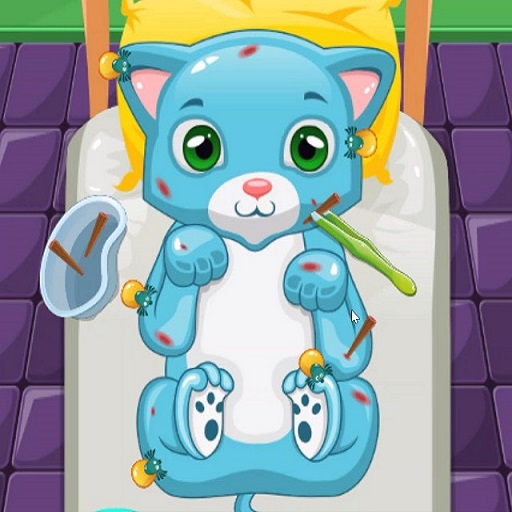 世話ゲーム【Pet Doctor : Animal Care Game】ゲームのサムネイル画像