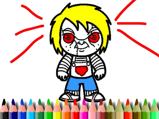 Play Scary Boy Coloring Book Thumbnail