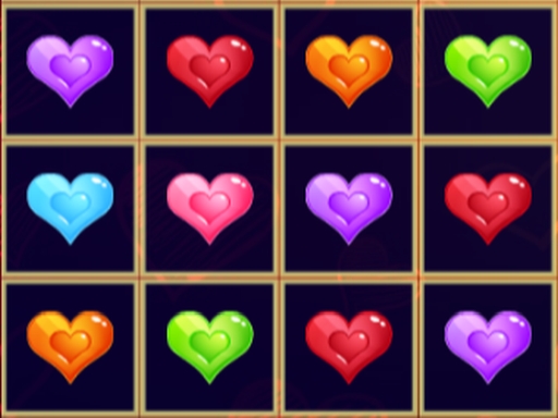 【Sliding Hearts Match 3】ゲームをプレイする