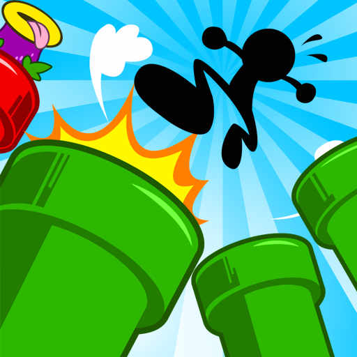 【Stickman Bouncing】ゲームをプレイする