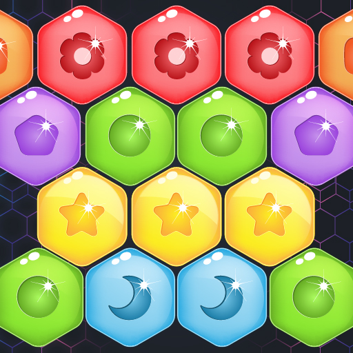 【Sweet Candy Hexa Puzzle】ゲームをプレイする