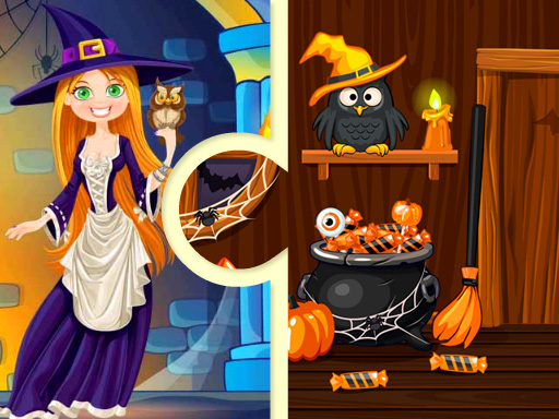 【Witchs House Halloween Puzzles】ゲームをプレイする