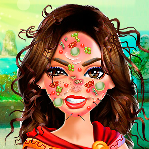 世話ゲーム【Wonder Woman Face Care】ゲームのサムネイル画像