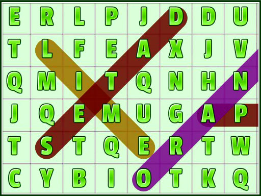 【Word Search Fruits】ゲームをプレイする