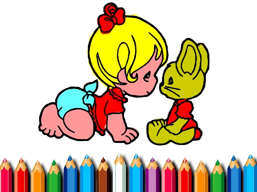 【BTS Baby Girl Coloring】ゲームをプレイする