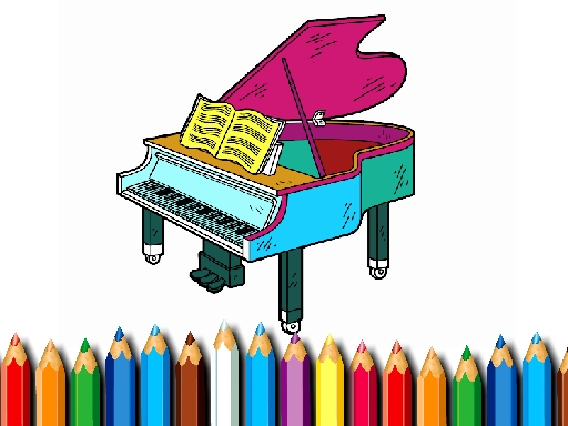【BTS Piano Coloring Book】ゲームをプレイする