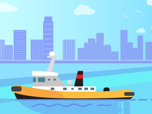 Play Big Boats Coloring Thumbnail