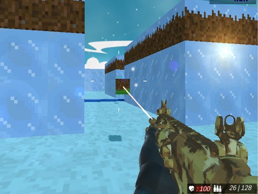 Play Blocky Swat Shooting IceWorld Multiplayer Thumbnail