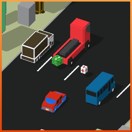 Play Blocky Traffic Racer Thumbnail