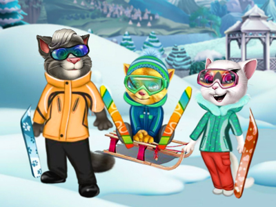 Play Cats Winter Fun