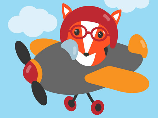 Play Cute Planes Coloring Thumbnail