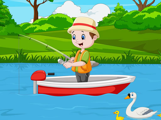ジグソーパズルゲーム【Fishing Jigsaw】ゲームのサムネイル画像