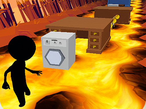 【Floor is Lava Runner】ゲームをプレイする