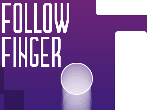 【Follow finger】ゲームをプレイする