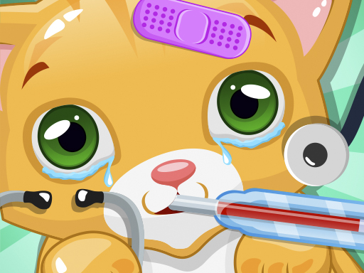 世話ゲーム【Little Cat Doctor】ゲームのサムネイル画像