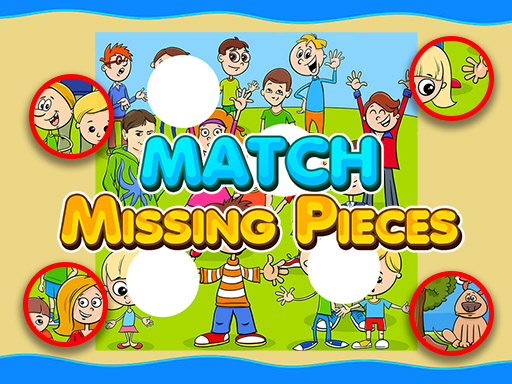 教育ゲーム【Match Missing Pieces Kids Educational Game】ゲームのサムネイル画像