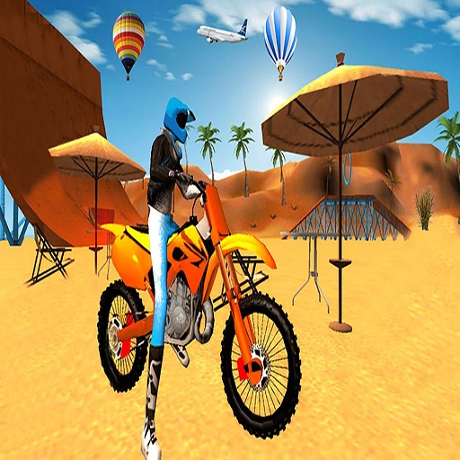 Play Motocross Beach Game : Bike Stunt Racing