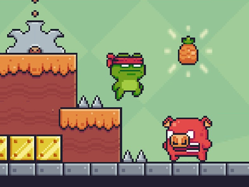 【Pixel Adventure】ゲームをプレイする