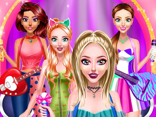 Play Popstar Girls Dress Up Thumbnail