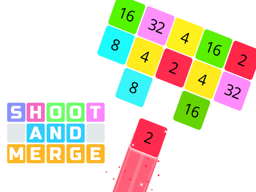 【Shoot and Merge the numbers】ゲームをプレイする