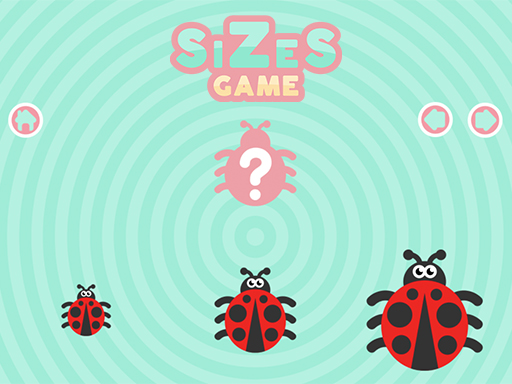 教育ゲーム【Sizes game】ゲームのサムネイル画像