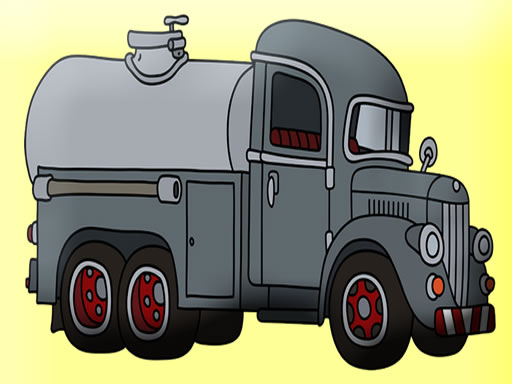 Play Tank Trucks Coloring Thumbnail