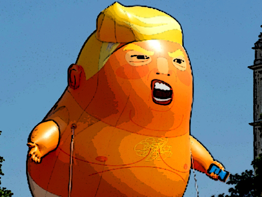 【Trump Flying Adventure】ゲームをプレイする