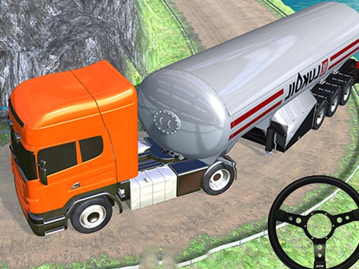 【off road Oil Tanker Transport Truck】ゲームをプレイする