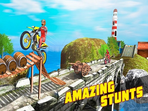 Play 3D Crazy Imposible Tricky BMM Bike Racing Stunt