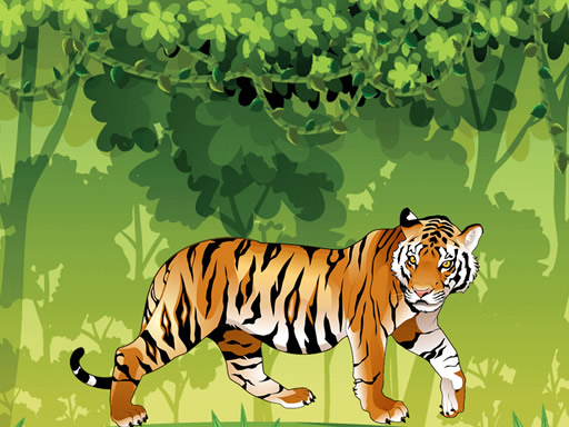 Play Angry Tiger Coloring Thumbnail