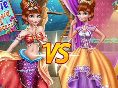 【Anna Mermaid Vs Princess】ゲームをプレイする
