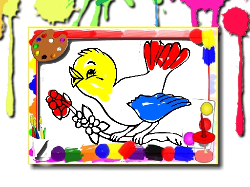Play Birds Coloring Book