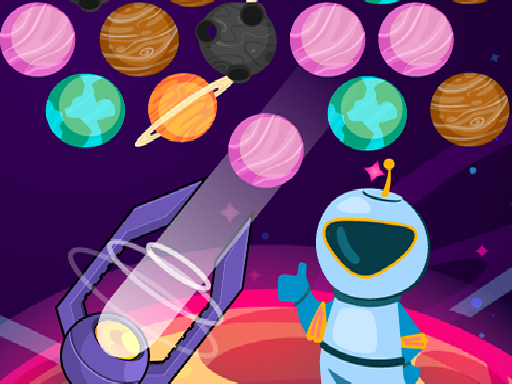 バブルゲーム【Bubble Planets】ゲームのサムネイル画像