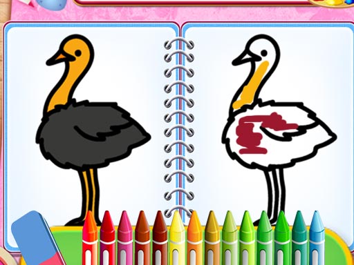 【Coloring Birds Game】ゲームをプレイする
