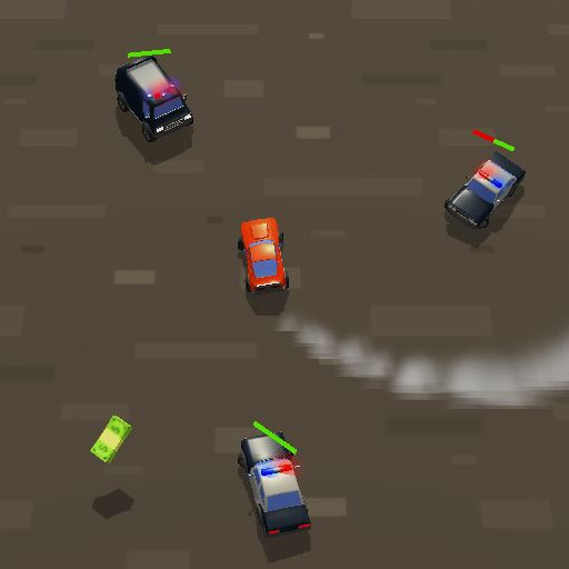 【Crazy Chase】ゲームをプレイする