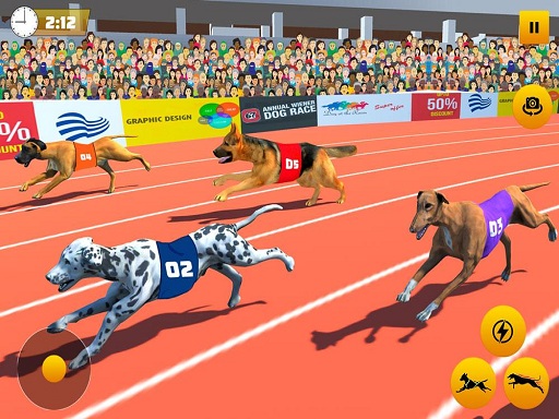 Play Dog Race Sim 2020: Dog Racing Games Thumbnail