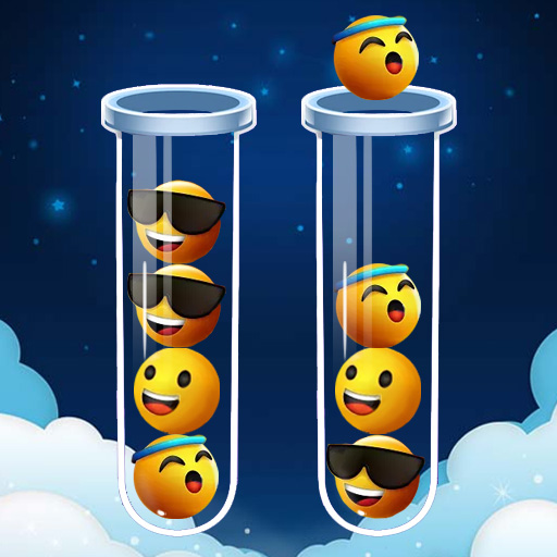 【Emoji Color Sort Puzzle】ゲームをプレイする