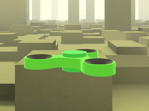 【Fidget Spinner X Racer】ゲームをプレイする