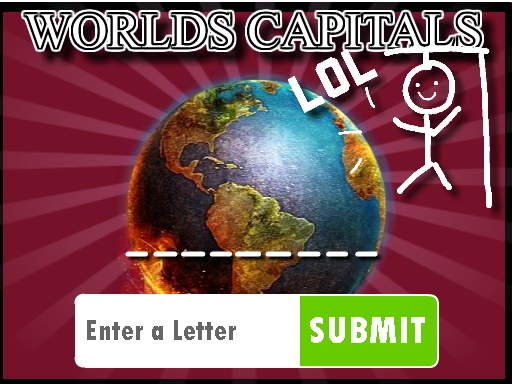 【Hangman Capitals Cities】ゲームをプレイする