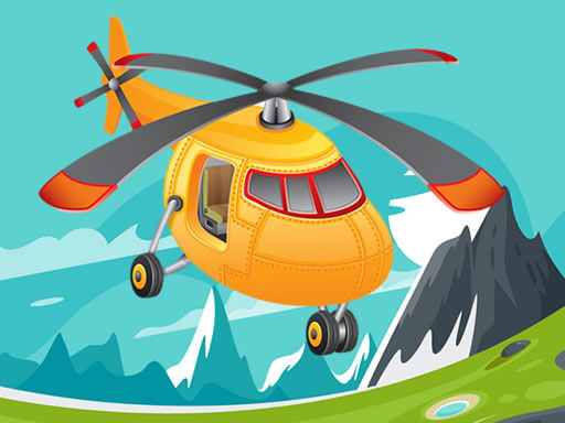 ジグソーパズルゲーム【Helicopter Jigsaw】ゲームのサムネイル画像