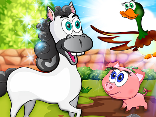 教育ゲーム【Learning Farm Animals: Educational Games For Kids】ゲームのサムネイル画像