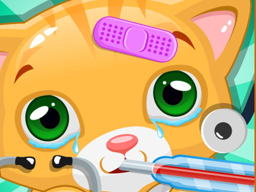 世話ゲーム【Little Cat Doctor】ゲームのサムネイル画像