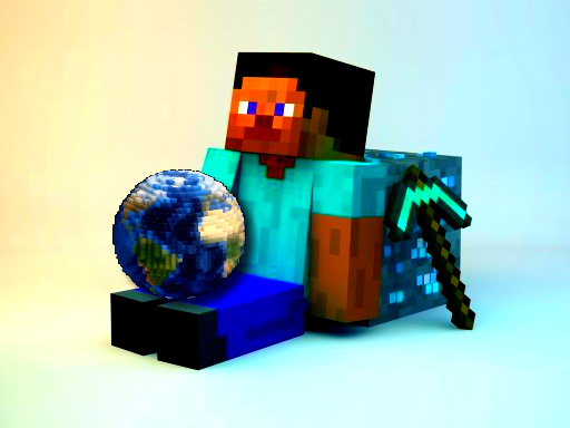 【MineBlock Earth Survival】ゲームをプレイする