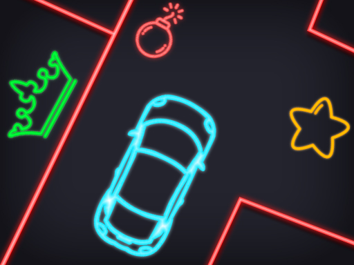 【Neon car Puzzle】ゲームをプレイする