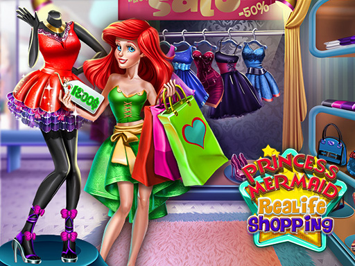 【Princess Mermaid Realife Shopping】ゲームをプレイする