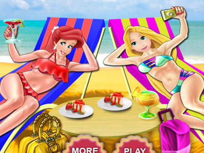 【Princesses Beach Day】ゲームをプレイする