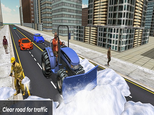【Russia Extreeme Grand Snow Clean Road Simulator 19】ゲームをプレイする